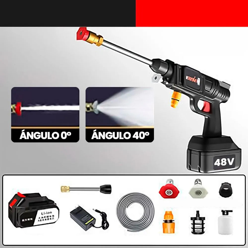 HIDROLAVADORA PORTÁTIL DE 288V - DOBLE BATERIA